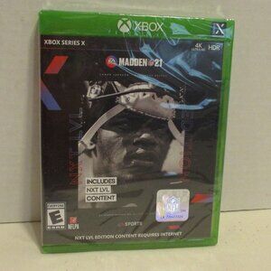 XBOX Series X Madden 2021 NEW Factory Sealed Graphic Football Video Game